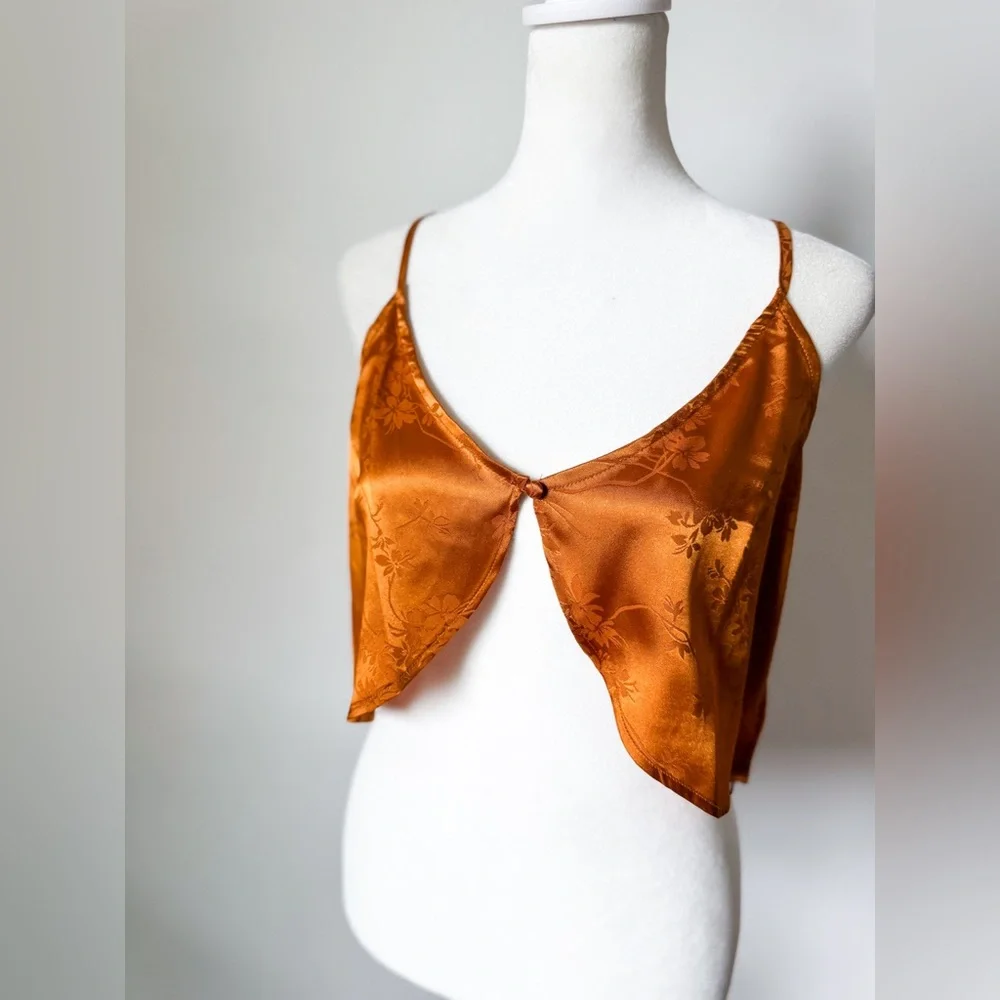 NWT 12th Tribe Silk Cami - Picture 3 of 7